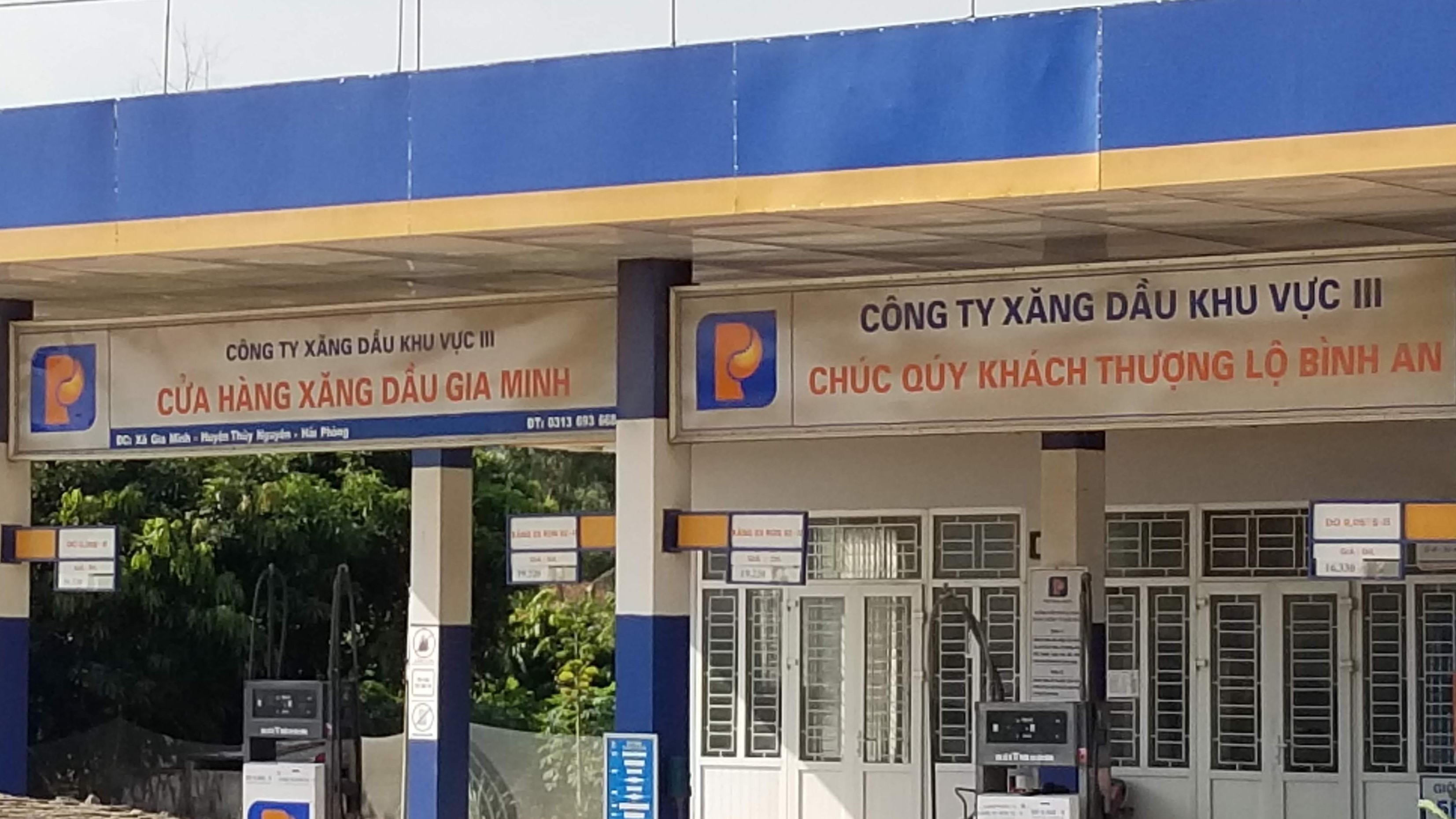 Hải Phòng: Trạm sạc VinFast - Cửa hàng xăng dầu Petrolimex HSB Số 30